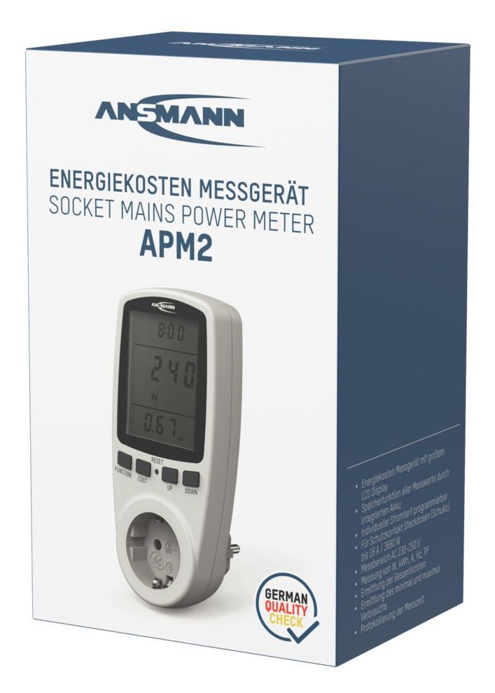 APM2 Energiekosten-Messgerät digital 