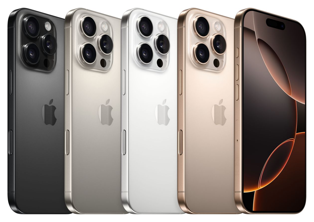 iPhone 16 Pro 128 GB 5G Smartphone 16 cm (6.3 Zoll) IOS 48 MP Dreifach Kamera Dual Sim WiFi 7  (Schwarz) 