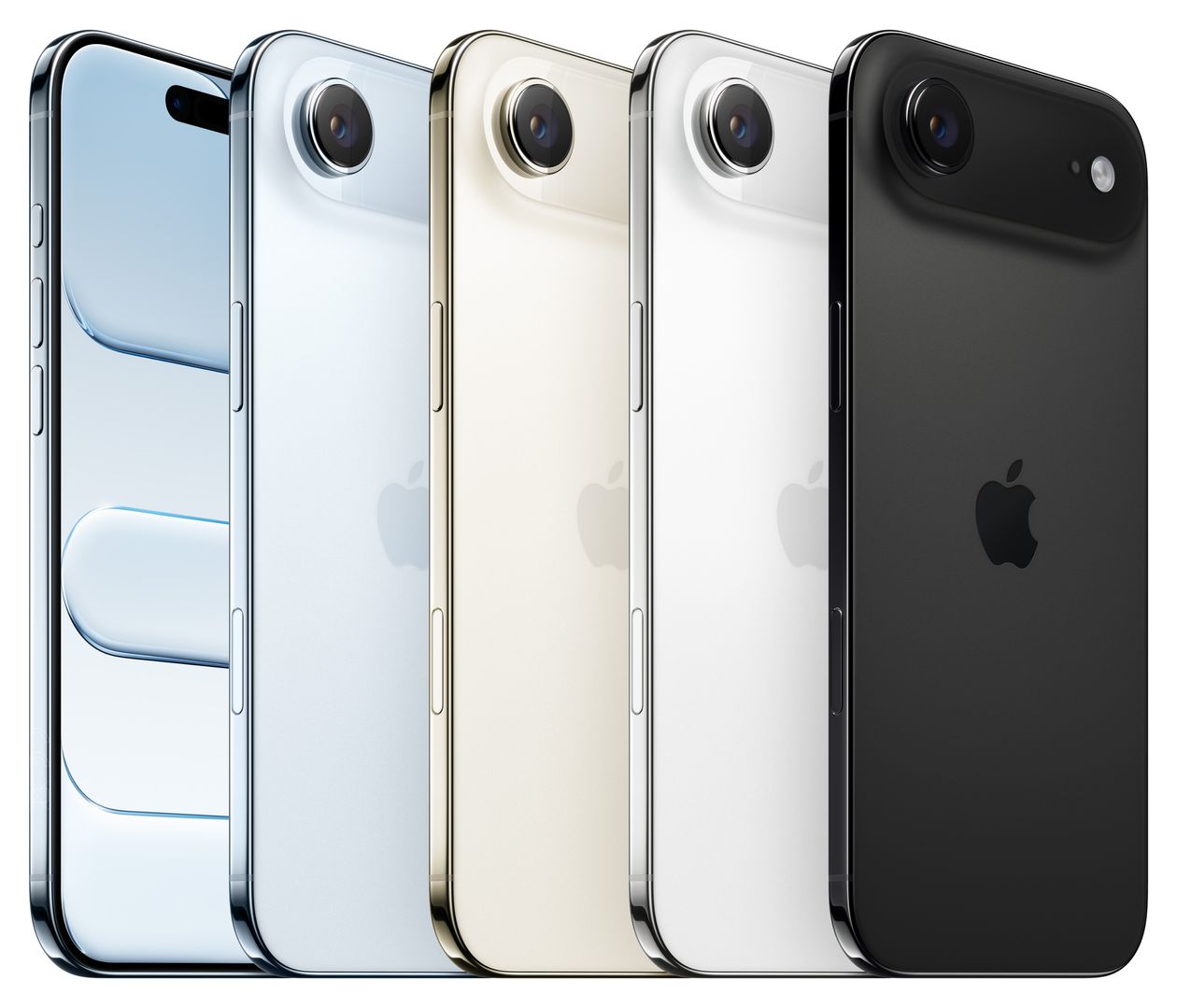 iPhone Air 256 GB 5G Smartphone 16,5 cm (6.5 Zoll) IOS 48 MP Einzelne Kamera Kamera Dual Sim WiFi 7  (Schwarz) 