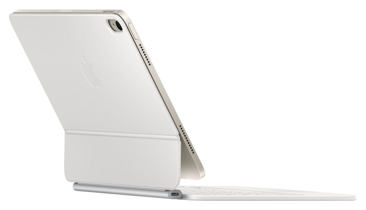 Magic Keyboard für Apple iPad Air 11-inch (M3) iPad Air 11-inch (M2) iPad Air (5th generation) iPad Air (4th generation) bis 27,9 cm (11")  (Weiß) 