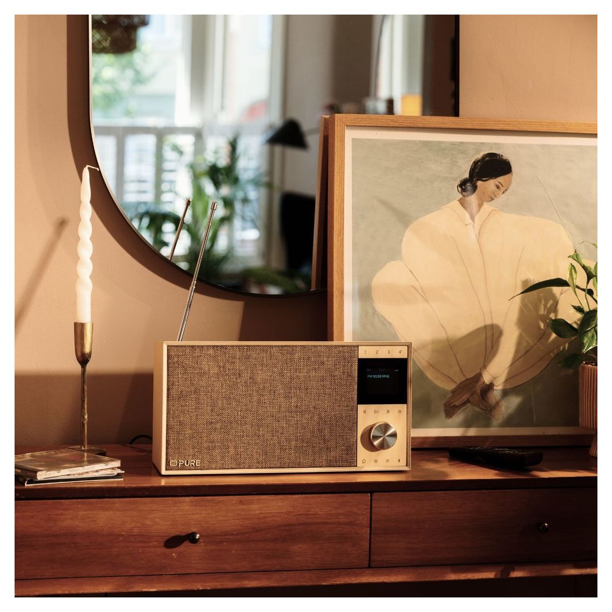 Evoke Home II Bluetooth DAB+, FM Radio Internet  (Birke) 
