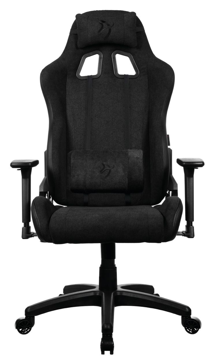 Avanti Soft Fabric Gamingstuhl bis 120 kg (Schwarz) 