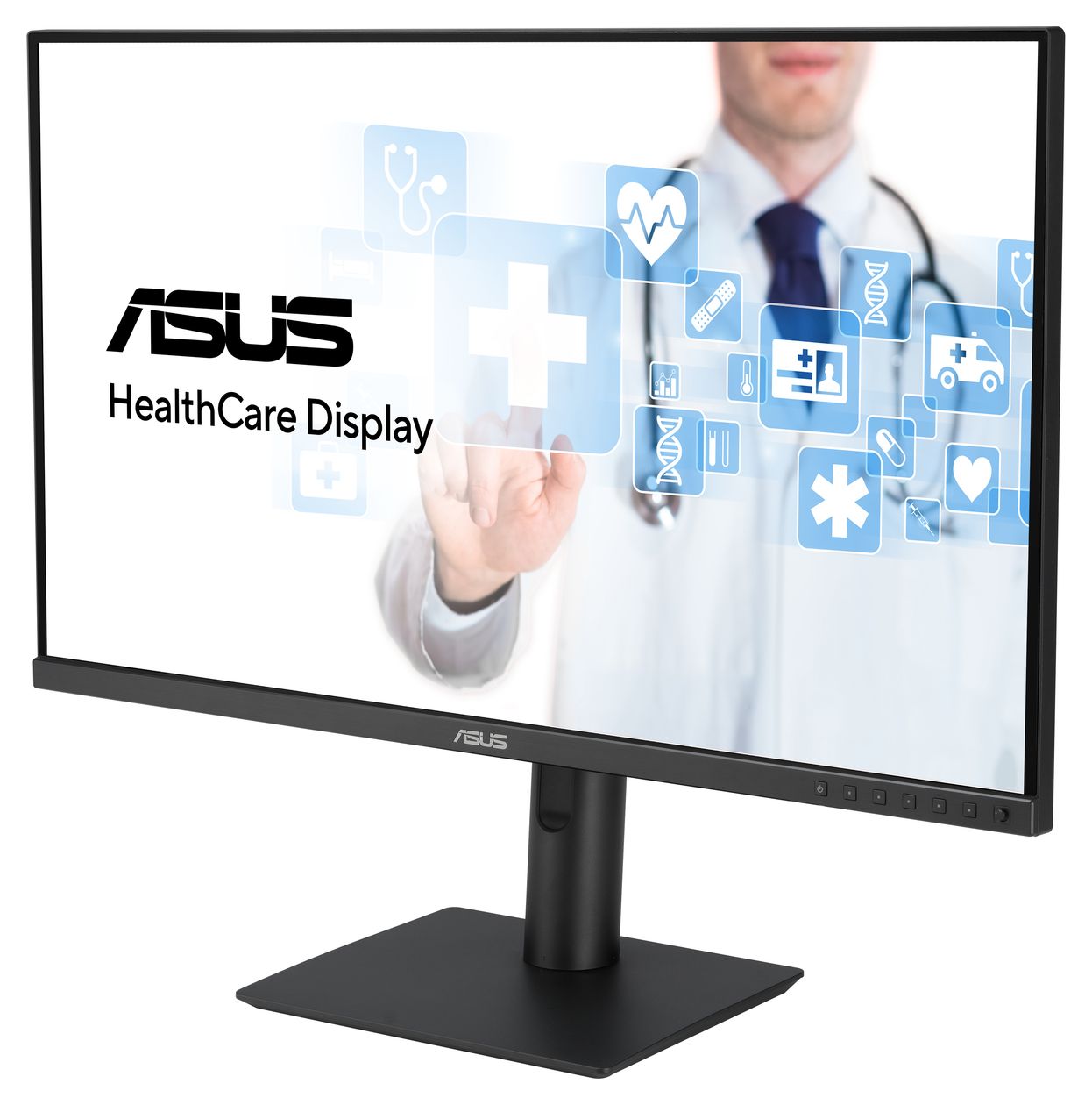 Health Care HA2441A Quad HD Monitor 60,5 cm (23.8 Zoll) 16:9 5 ms 300 cd/m²  (Schwarz) 