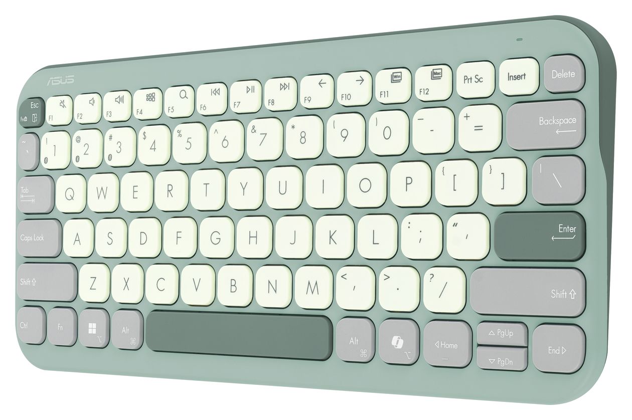 KW100 Home Tastatur Bluetooth  (Grün, Hellgrün) 