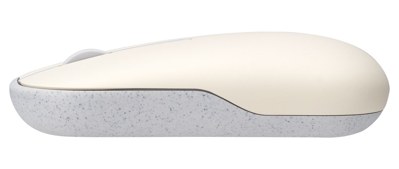 Marshmallow Mouse MD100 1600 DPI Büro Maus Optisch  (Beige, Grün) 