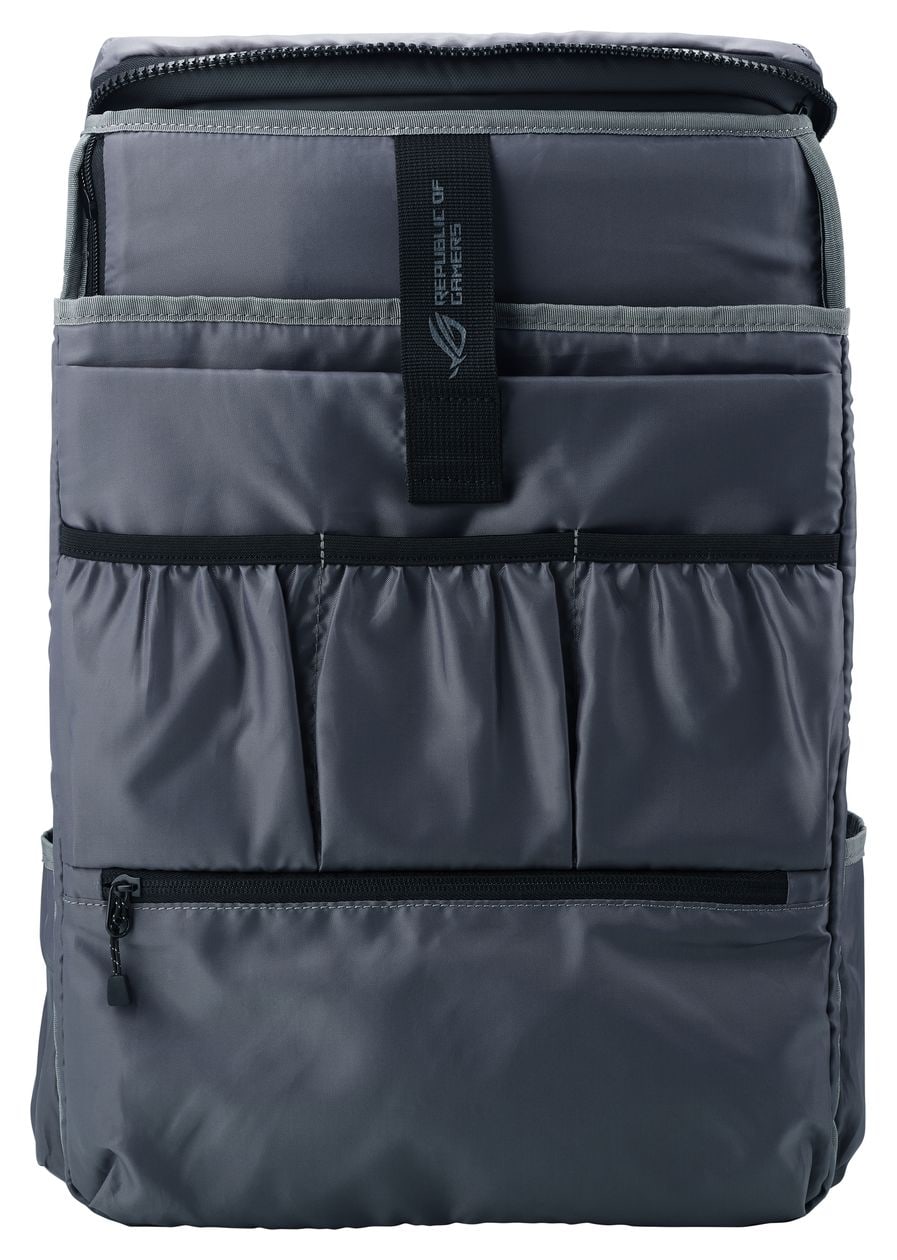 ROG Ranger BP2701 Gaming-Rucksack Cybertext Edition bis 45,7 cm (18 Zoll) (Schwarz/Grau) 