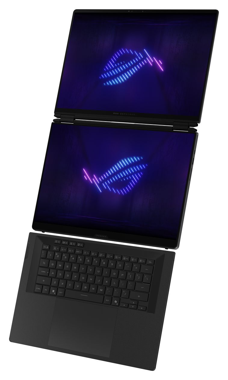 ROG Zephyrus Duo GX651AR-SR042W 2K Ultra HD Notebook 40,6 cm (16 Zoll) 2880 x 1800 Pixel 2 TB SSD Windows 11 Home Intel Core Ultra 9 max. 4,9 GHz  (Grau) 