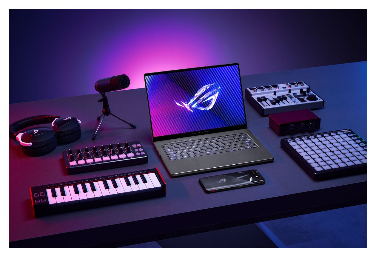 ROG Zephyrus G14 GA403UM-QS016W 2K Ultra HD Notebook 35,6 cm (14 Zoll) 2880 x 1800 Pixel 1 TB SSD Windows 11 Home AMD Ryzen 9 max. 5,2 GHz  (Grau) 