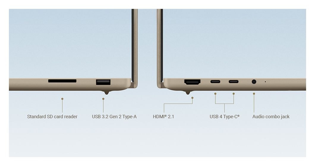 Zenbook S14 UX5406AA-SU531W Copilot+ PC WQXGA+ Notebook 35,6 cm (14 Zoll) 2880 x 1800 Pixel 32 GB Ram 1 TB SSD Windows 11 Home Intel Core Ultra 9 max. 4,9 GHz  (Grau) 