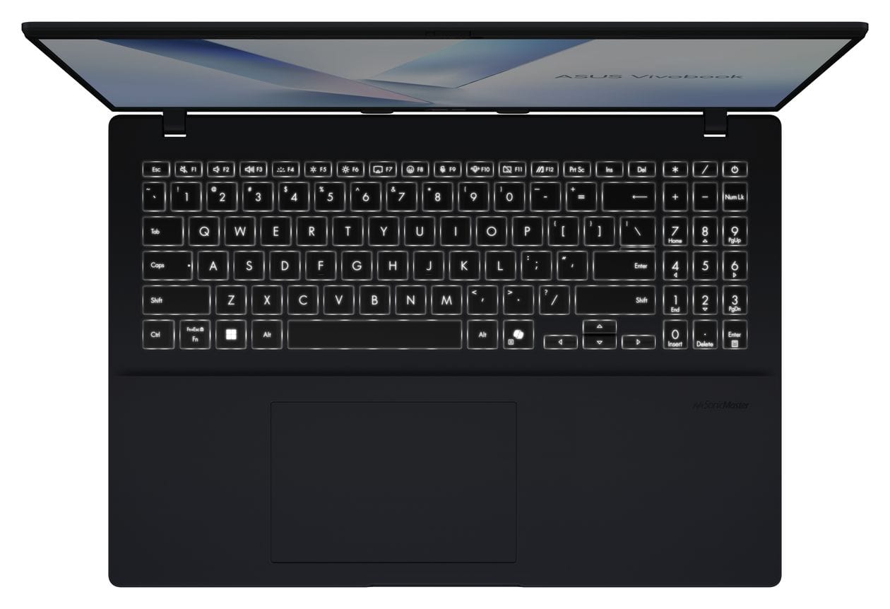 Vivobook M1607KA-MB187W Copilot+ PC WUXGA Notebook 40,6 cm (16 Zoll) 1920 x 1200 Pixel 1 TB SSD Windows 11 Home AMD Ryzen 7 max. 5 GHz  (Blau) 