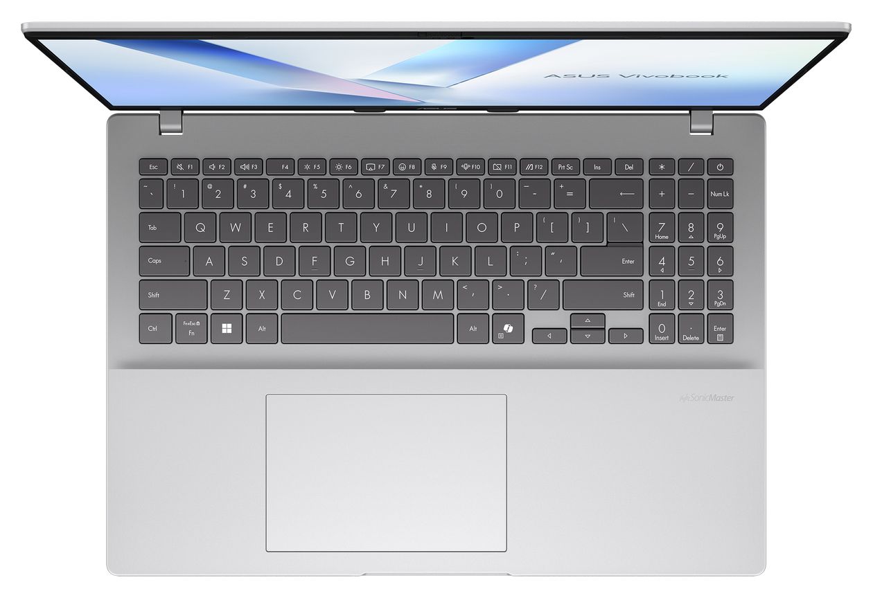 Vivobook X1607CA-MB253W WUXGA Notebook 40,6 cm (16 Zoll) 1920 x 1200 Pixel 512 GB SSD Windows 11 Home Intel Core Ultra 5 max. 4,9 GHz  (Silber) 
