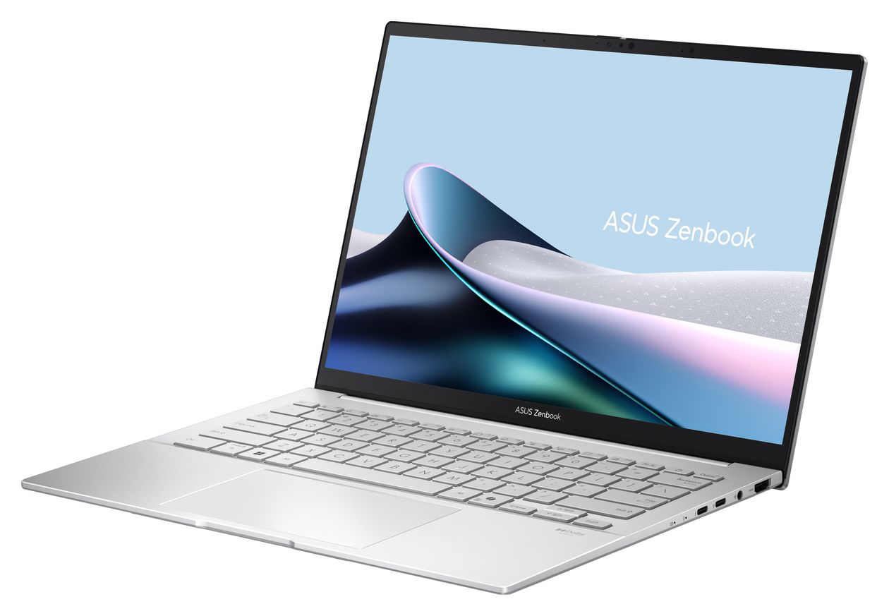 Zenbook 14 UX3405CA-QD1302W WUXGA Notebook 35,6 cm (14 Zoll) 1920 x 1200 Pixel 1 TB SSD Windows 11 Home Intel Core Ultra 7 max. 5,1 GHz  (Silber) 