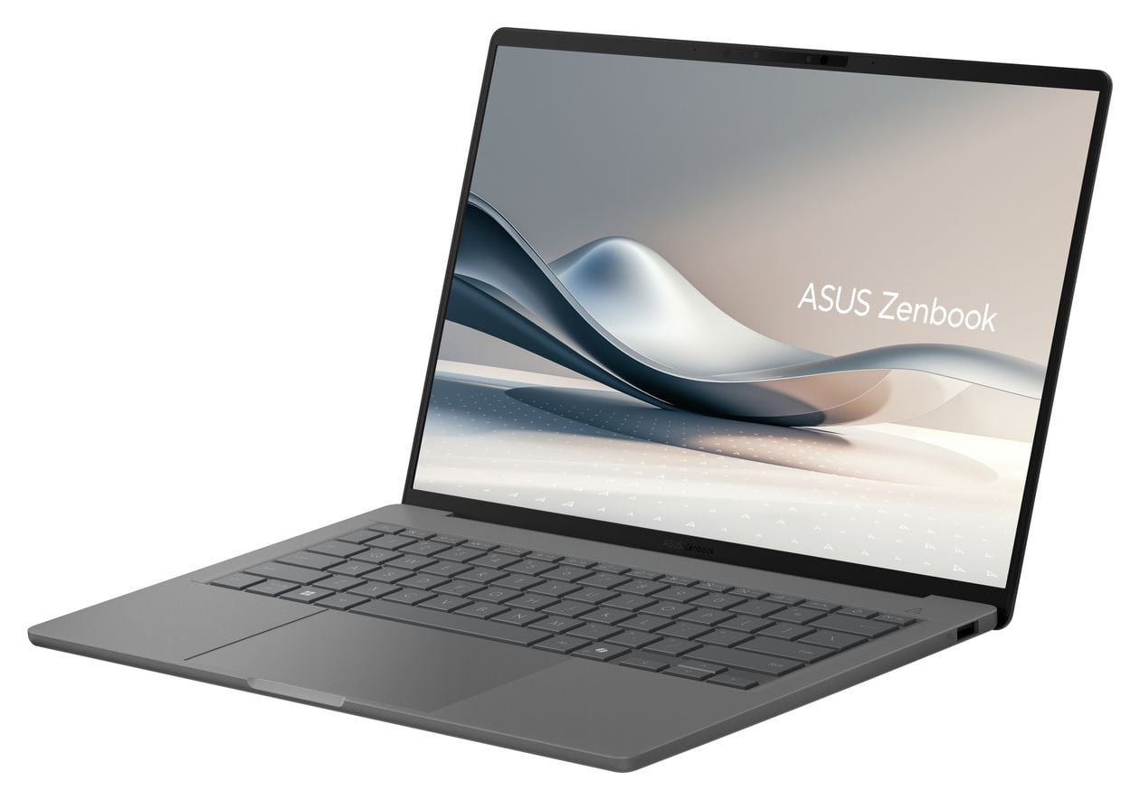 Zenbook A UX3407QA-QD496W WUXGA Notebook 35,6 cm (14 Zoll) 32 GB RAM 1 TB SSD Windows 11 Home Qualcomm Snapdragon  (Grau) 