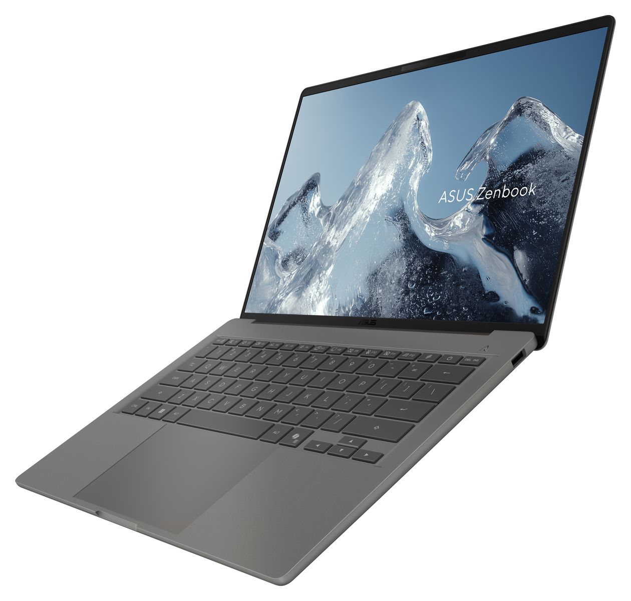 Zenbook A14 UX3407NA-QD140W WUXGA Notebook 35,6 cm (14 Zoll) 1920 x 1200 Pixel 32 GB Ram 1 TB SSD Windows 11 Home Qualcomm Snapdragon max. 4 GHz intern  (Grau) 