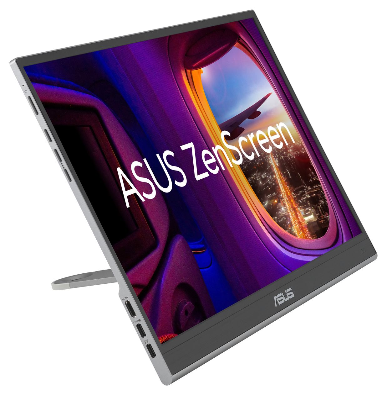 ZenScreen OLED MQ16AHE Full HD Monitor 39,6 cm (15.6 Zoll) 16:9 1 ms 400 cd/m²  (Silber) 
