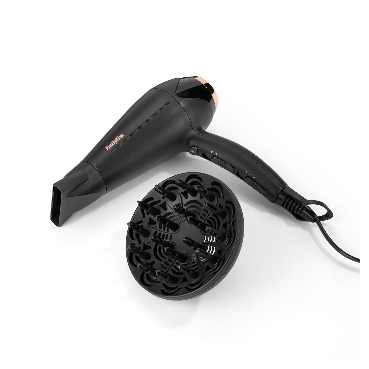 D570DE Turbo Shine 2200 Haartrockner 2200 W  (Schwarz) 