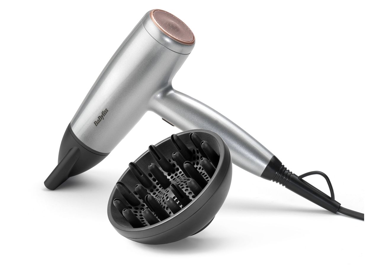 D580DE Cosmos Haartrockner 2100 W  (Satinierter Stahl) 