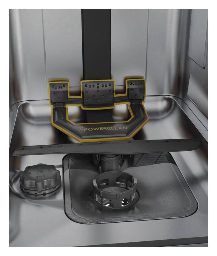 BKRUAS 45 cm Geschirrspüler vollintegriert (ohne Front) Sehr leise 10 Maßgedecke ActiveDry 