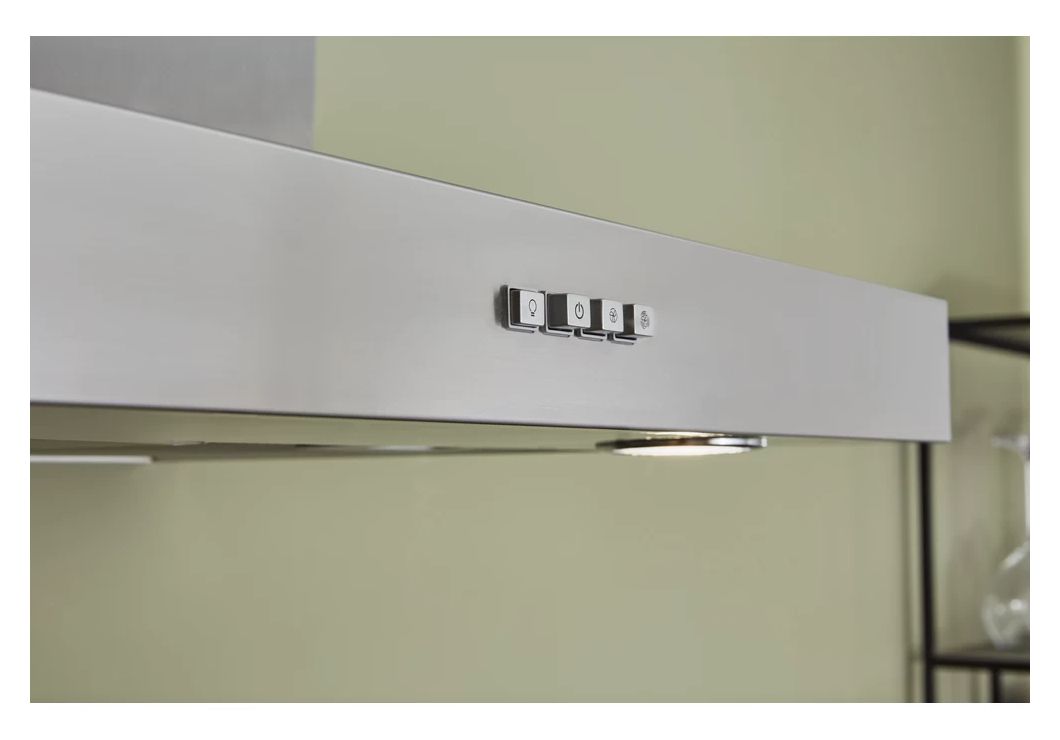 DBHBS64 LMX Abluft/Umluft Dunstabzugshaube/Esse Wand 60 cm (Edelstahl) 