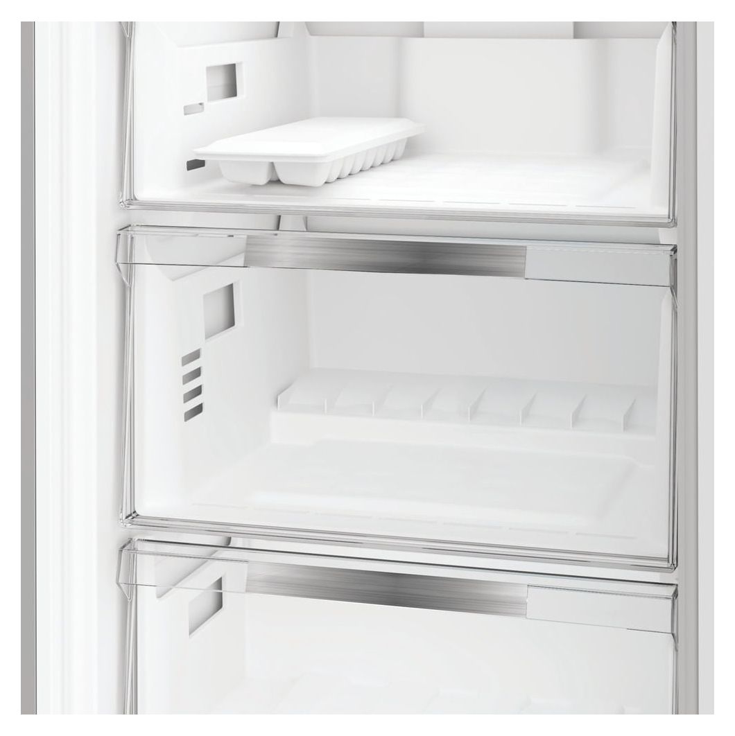 KGDNF203A 249 l / 106 l Kühl-Gefrierkombi freistehend NoFrost 112 kWh Jahr  (Edelstahl) 
