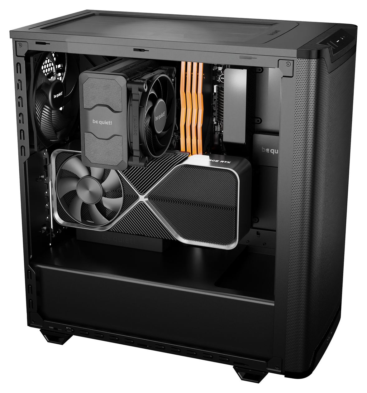 PURE BASE 501 Airflow Window Black 
