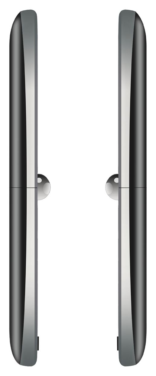 Fold  10 2G Smartphone 5,59 cm (2.2 Zoll) Single SIM  (Schwarz, Silber) 