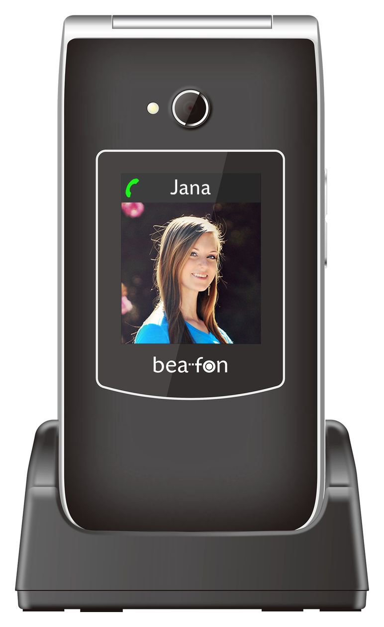 SL645 4G Smartphone 7,11 cm (2.8 Zoll) 1,3 MP Single SIM  (Schwarz, Silber) 