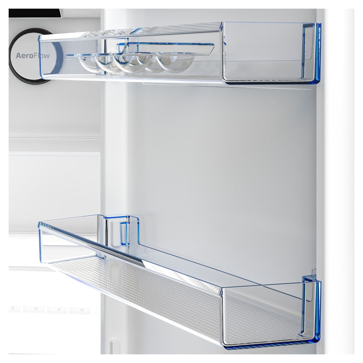 B5RCNE365HXB 210 l / 106 l Kühl-Gefrierkombi freistehend NoFrost 198 kWh Jahr  (Metallisch) 