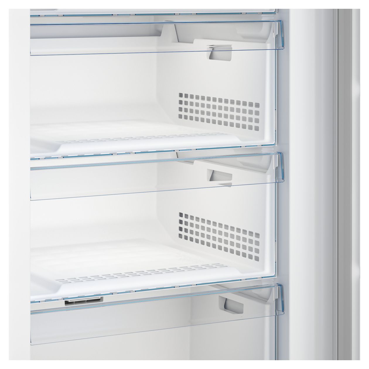 BG490EXGS 404 l Gefrierschrank 187 kWh Jahr NoFrost  (Weiß) 