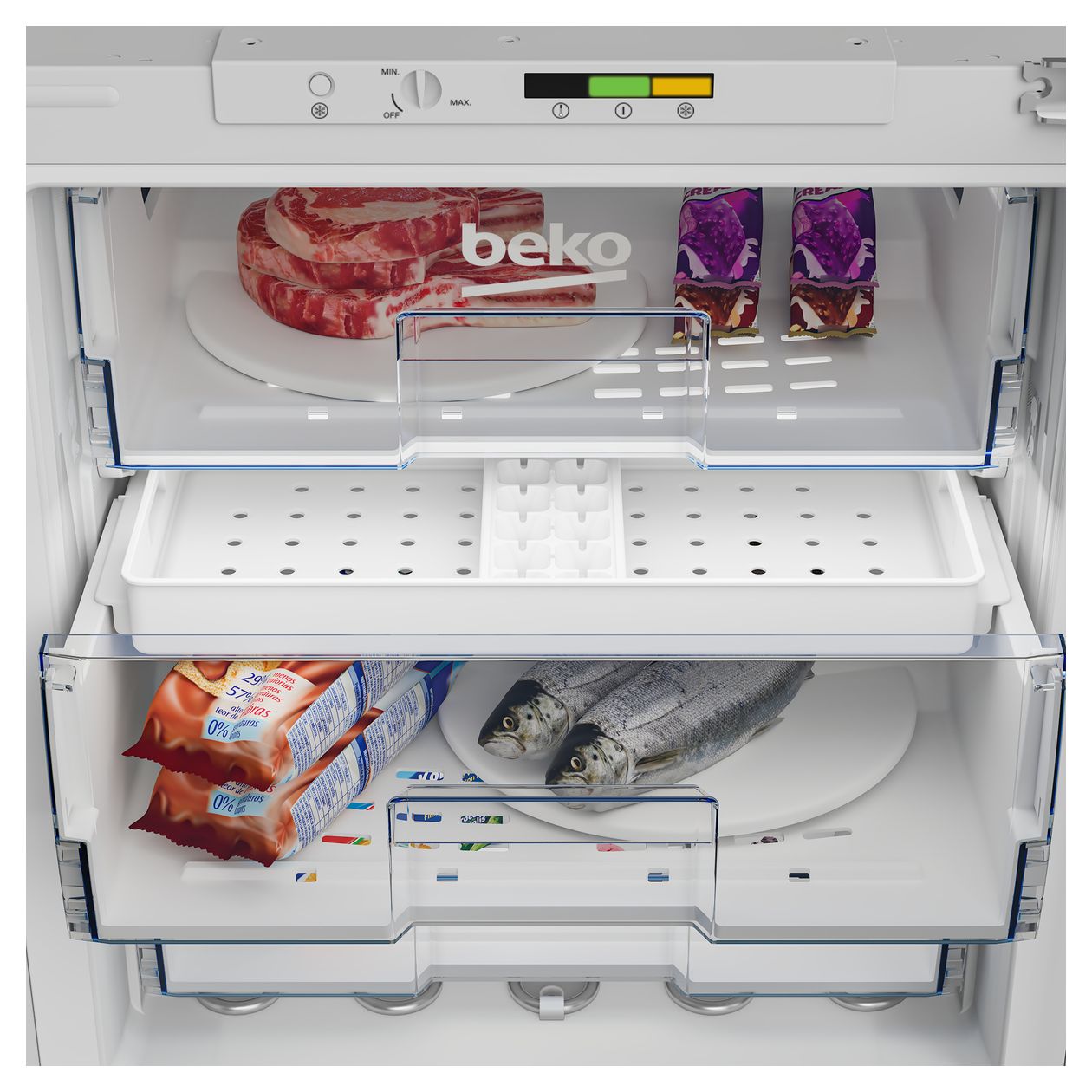 BU1204N 94 l Einbau Gefrierschrank 176 kWh Jahr 