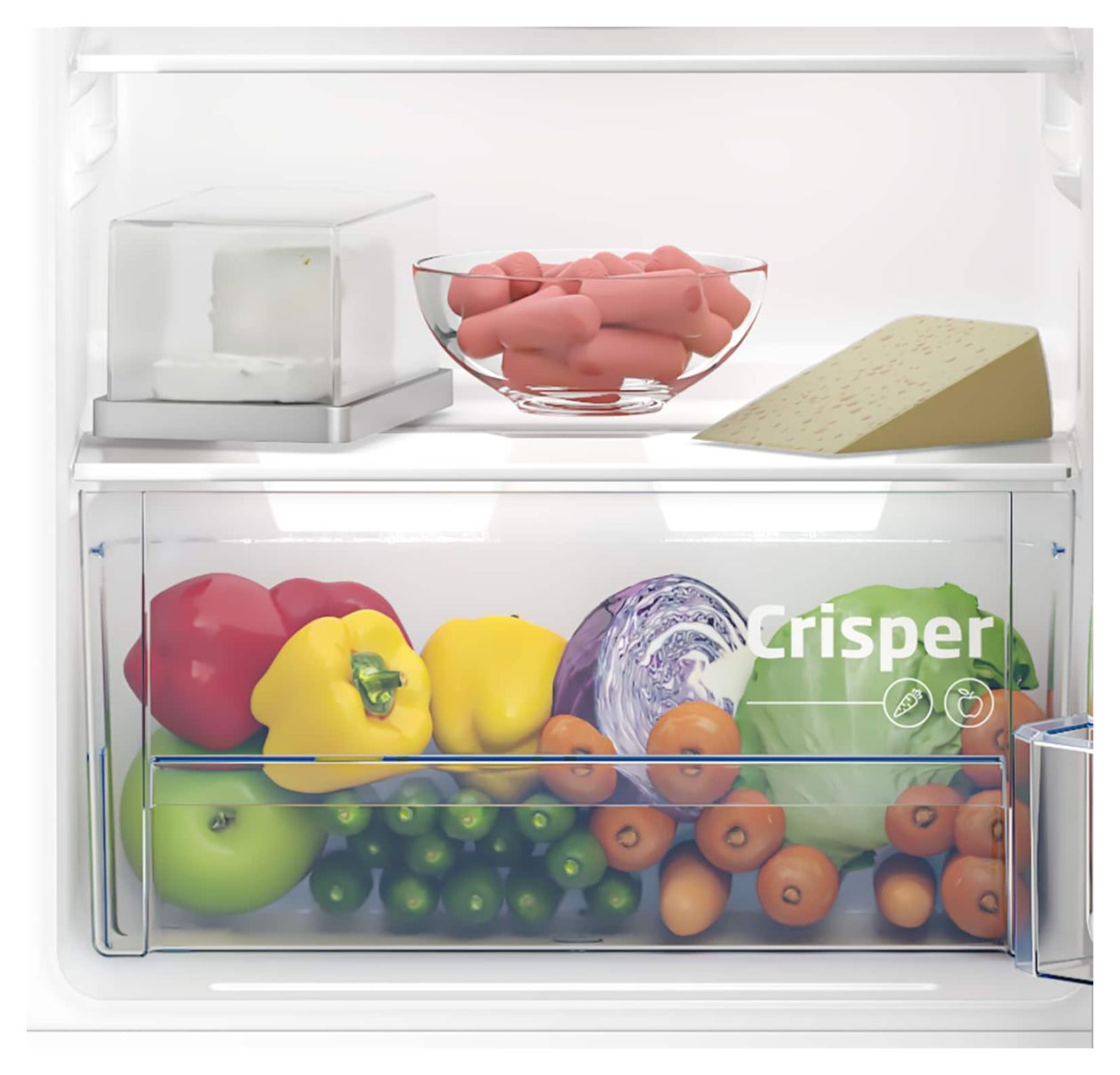 TS190030N 88 l / 88 l Tischkühlschrank EEK: F 106 kWh Jahr  (Weiß) 