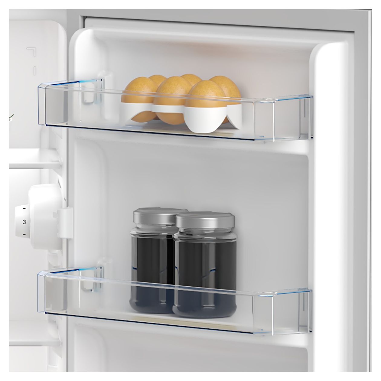 TS190040N 88 l / 88 l Tischkühlschrank EEK: E 85 kWh Jahr  (Weiß) 