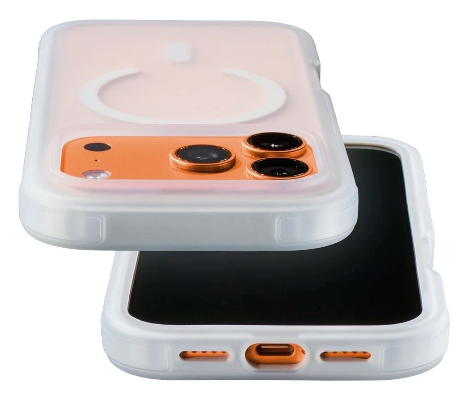 016045 Robust Iced Cover für iPhone 17 Pro  (Transparent) 