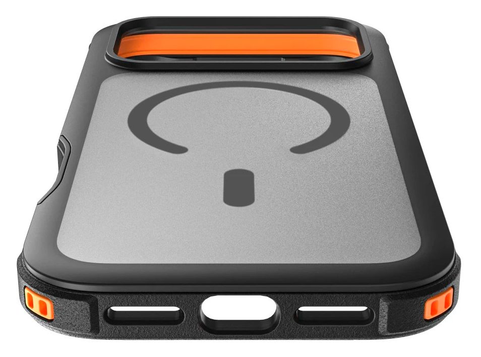 016054 Robust Hybrid Cover für iPhone 17 Pro Max  (Schwarz) 