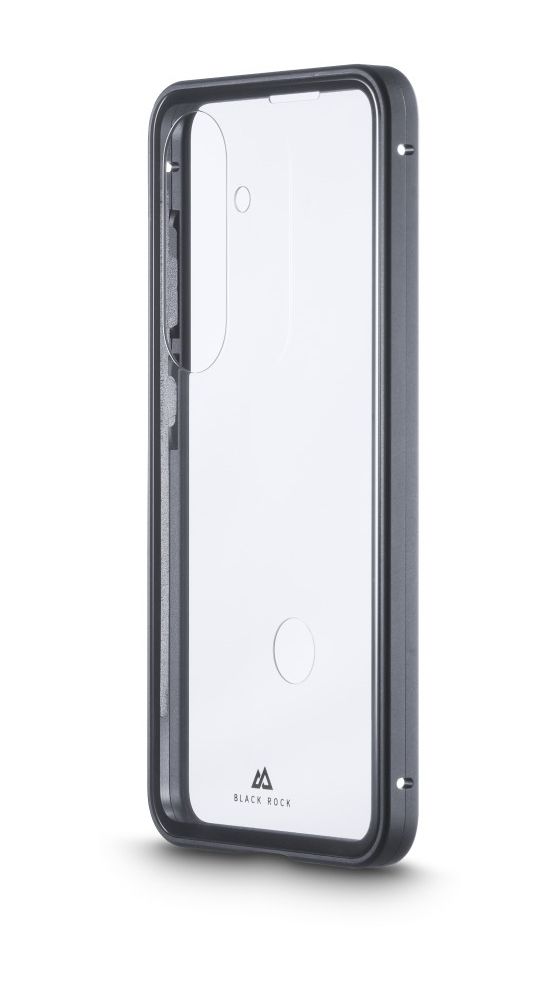 360 Grad Glass Cover für Samsung Galaxy S26  (Schwarz/Transparent) 