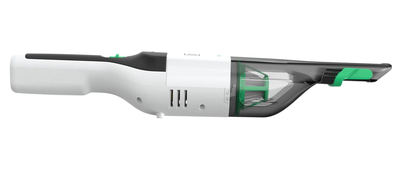 REVHV8C Handstaubsauger Beutellos bis 10 min Laufzeit 7,2 V  (Schwarz, Weiß) 