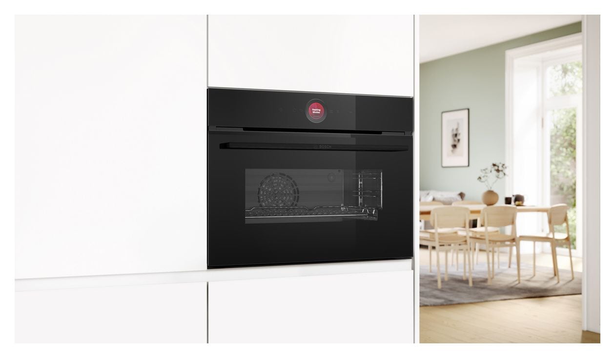 Serie 8 CBG934AB1 Einbaubackofen kompakt AutoClean (Schwarz) 