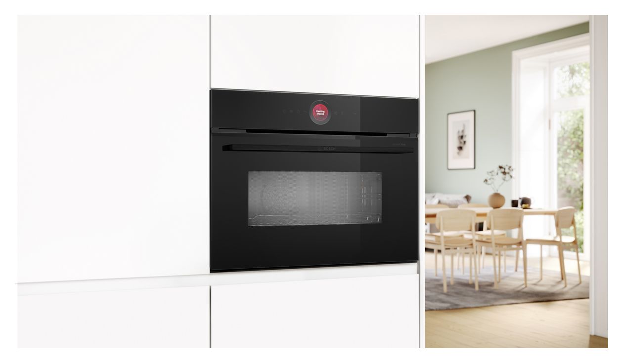 Serie 8 CMG9241B1 Einbau-Mikrowelle 600 W Grill (Schwarz) 