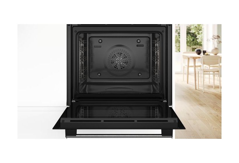 EXB43IK1 (HBA514BS3 + PIF64RBB5E + HEZ631070) Backofen-Set groß AutoClean mit autarkem 60 cm Induktions Kochfeld 