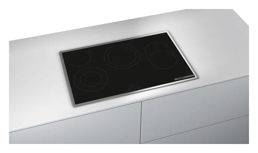 HBD672LS83 (HBG578BS3 + PKH845BB1D) Backofen-Set groß AutoClean mit autarkem 80 cm Glaskeramik Kochfeld 