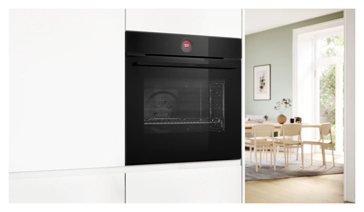 HBD876AS62 (HBG972KB1 + PIF695HC1E) Backofen-Set groß AutoClean mit autarkem 60 cm Induktions Kochfeld 
