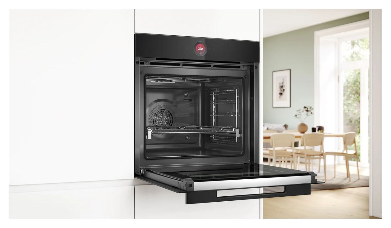 HBDPROTEC8 (HBG972KB1 + PVQ890H26E) Backofen-Set groß AutoClean mit autarkem 80 cm Induktions Kochfeld 