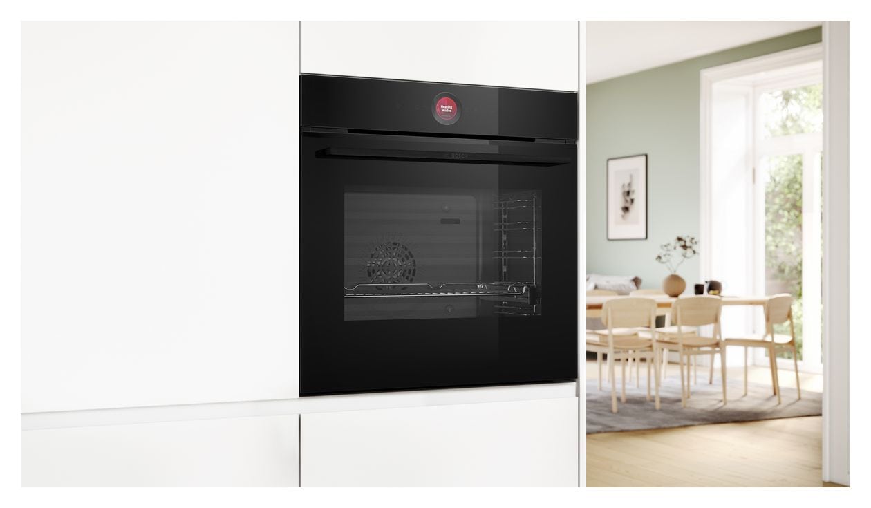 Serie 8 HBG934BB1 Einbaubackofen groß AutoClean (Schwarz) 