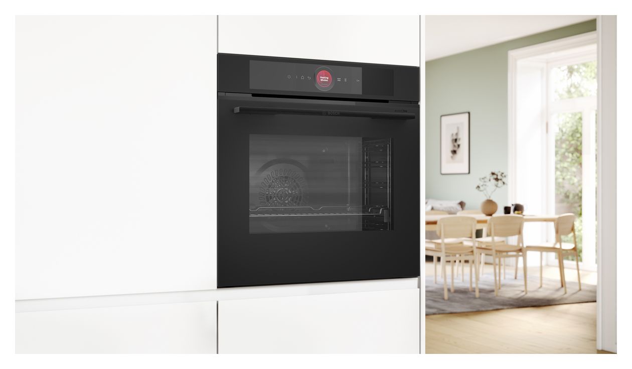 HBG974LM1 Einbaubackofen groß AutoClean (Schwarz) 