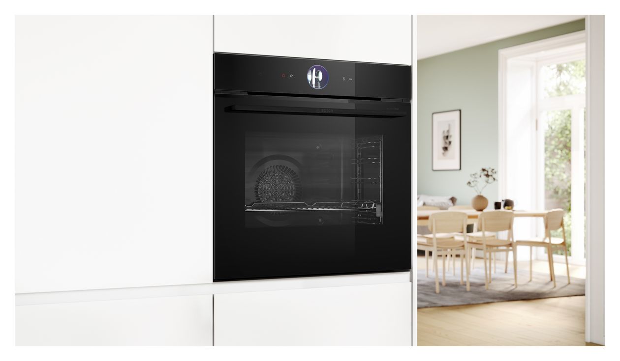 Serie 8 HBG976MB1 Einbaubackofen groß AutoClean (Schwarz) 