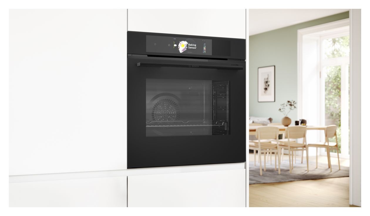 Serie 8 HBG978NM1 Einbaubackofen groß AutoClean (Schwarz) 