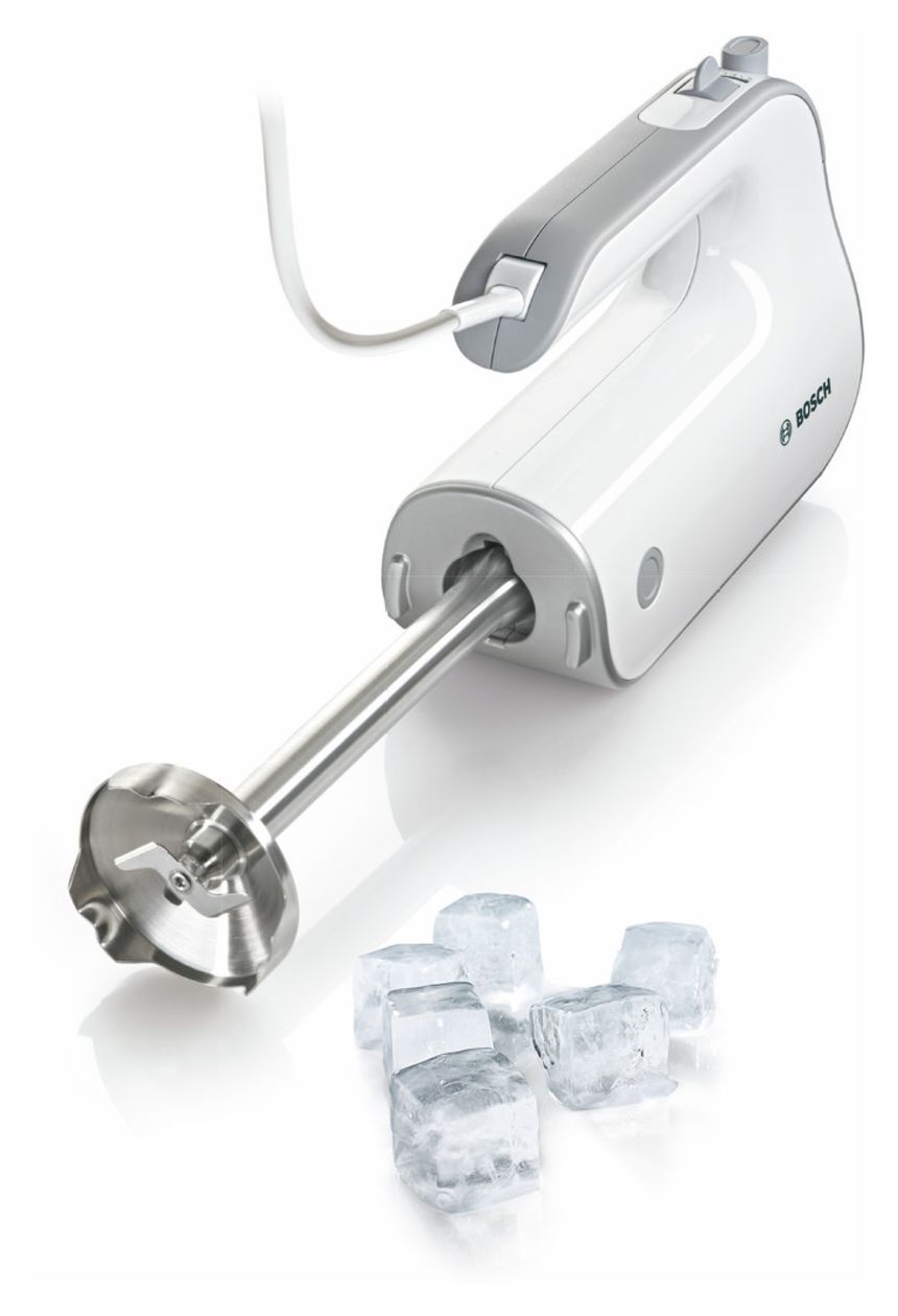 MFQ4075DE Styline Handmixer 550 W 5 Stufen  (Silber, Weiß) 