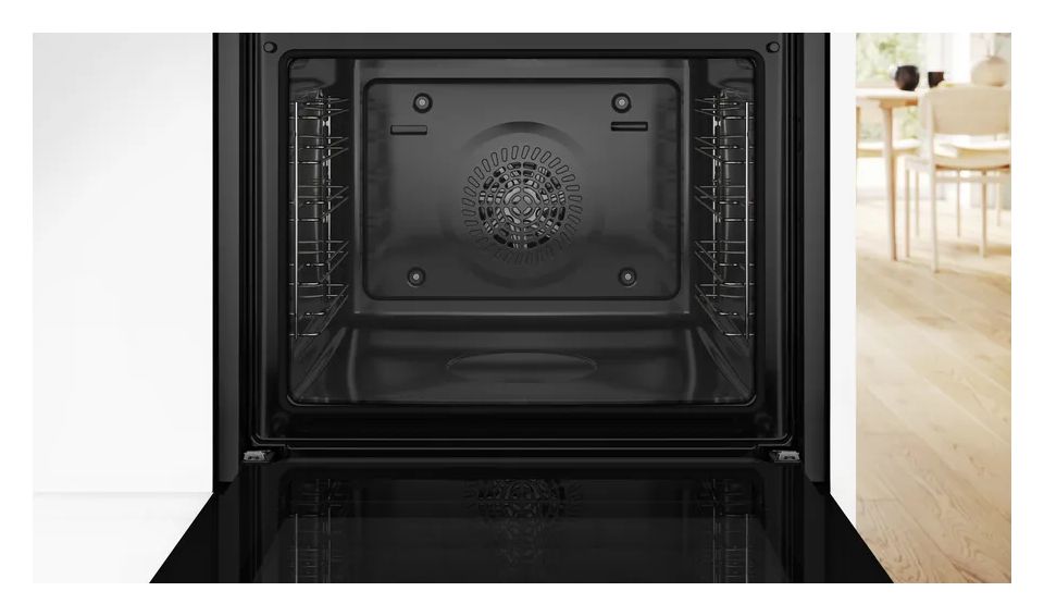 MKHSTEELP (HEG578BS4 + HEZ638000 + NIF64RCB5E) Herdset groß AutoClean mit 60 cm Glaskeramik Kochfeld 