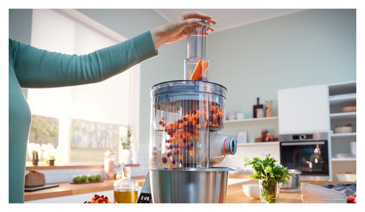 MUM5XL72 1000 W Küchenmaschine 3,9 l mit Waage  (Grau, Silber) 