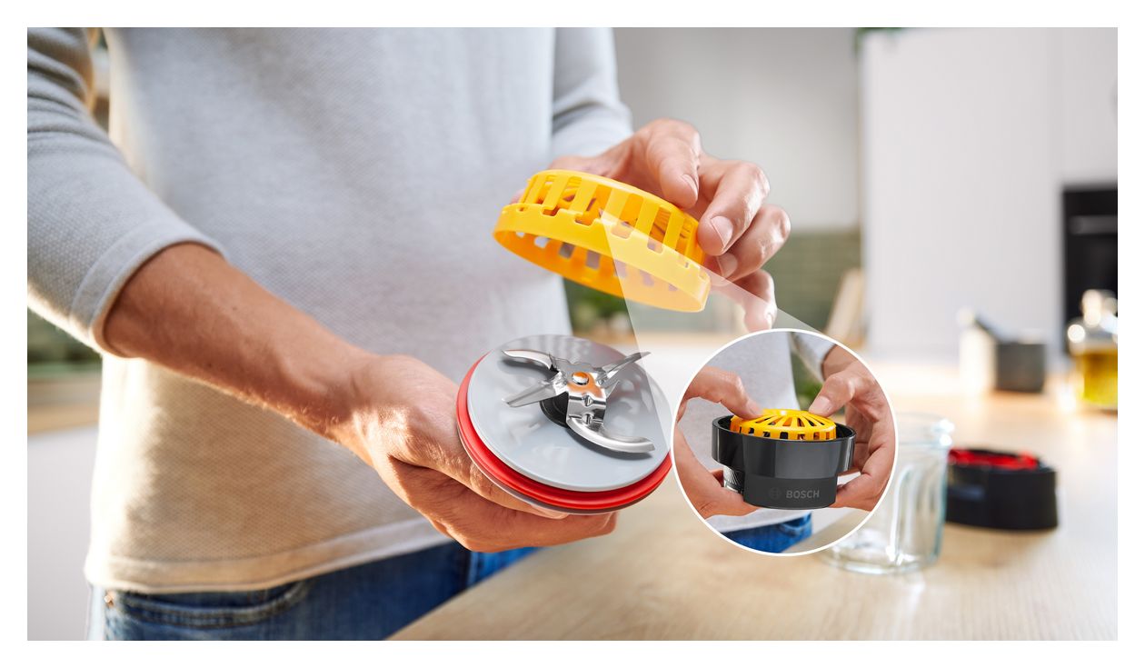 MUZS68CG Multi-Zerkleinerer 3-in-1 für Serie 6, Serie 8 (MUMS6xxx, MUM9xxx) 